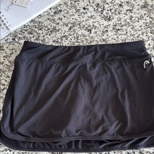 Women's Head pickleball/tennis Black Skirt